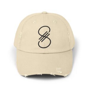 Distressed "S3" Minimal Logo Dad Cap