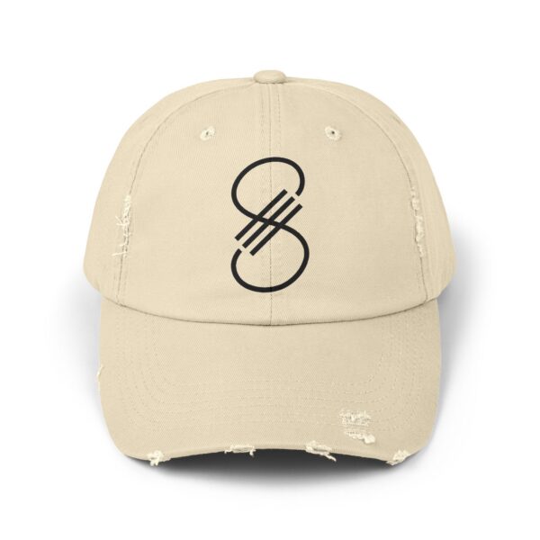 2085193096713675461_2048.jpeg Distressed "S3" Minimal Logo Dad Cap
