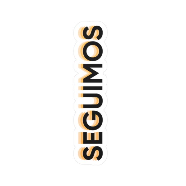 "Seguimos" Echo Vinyl Decal